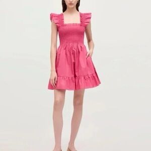 Hill House Home Elizabeth Nap Dress in Lipstick